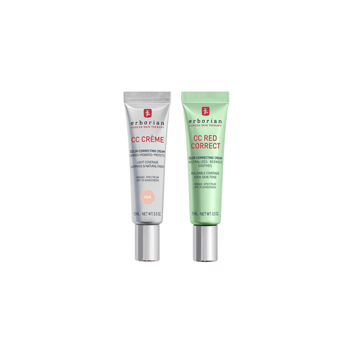 view 1/5 of CC Cream Fair CC Red Correct Travel Size Duo, , large